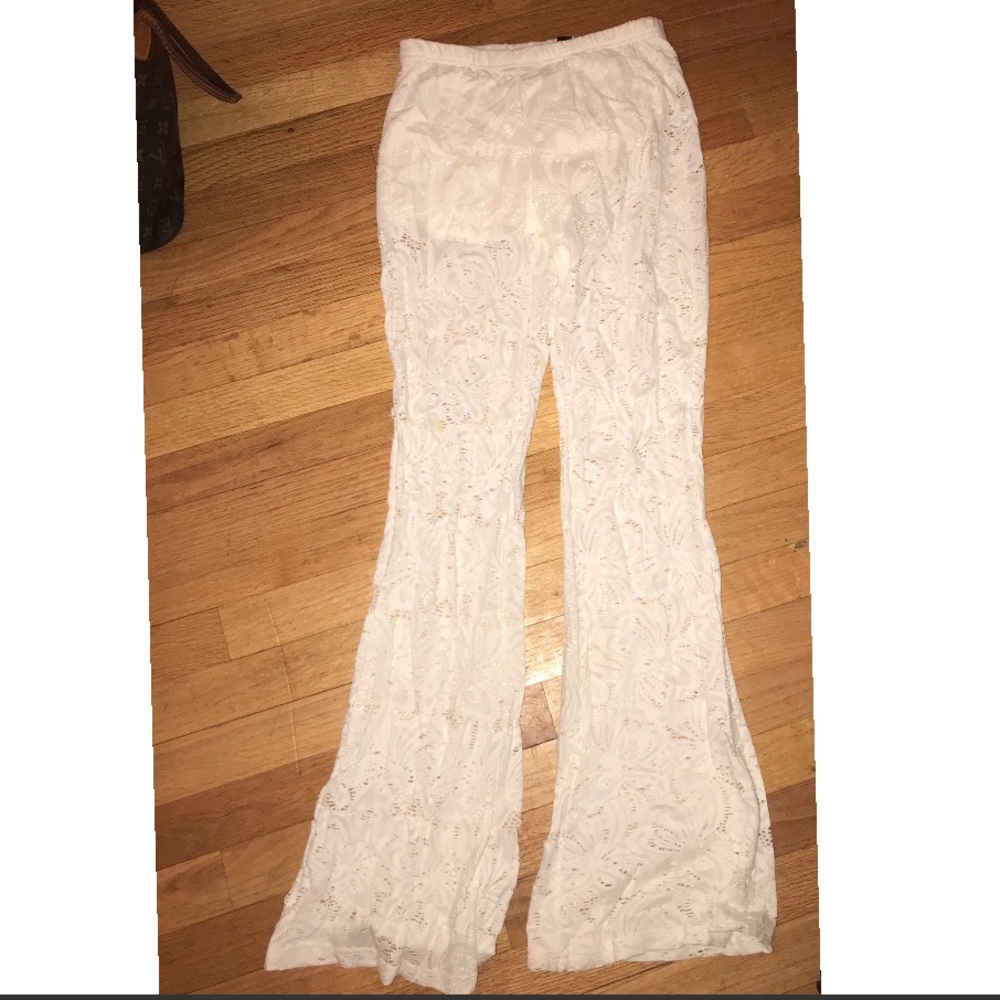 Lace pants
